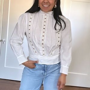 Citizens Of Humanity Josie Peasant Blouse